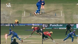 Kagiso Rabada Run Out Today  Kagiso Rabada Run Out Full Video vs Mi  Pbks vs Mi [upl. by Wyatt72]