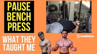 Pause Bench Press vs Touch and Go What I Learned from AlphaDestiny and Jeff Nippard [upl. by Nylirrej]