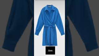 Shein VS Zara Dupe Edition team Dress zaravsshein fashion [upl. by Sinnaoi397]