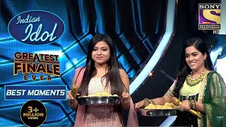 Sayli और Arunita का Sweet Gesture  Indian Idol Season 12  Greatest Finale Ever  Best Moments [upl. by Elna913]