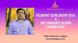 Fulbright Scholarship 2025 amp GRE [upl. by Healy]