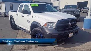 2019 Ram 1500 Classic Tradesman Quad Cab Sacramento Roseville Elk Grove Folsom Stockton [upl. by Pish]