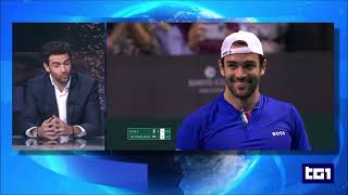 Matteo Berrettini racconta la vittoria della Coppa Davis 2024 [upl. by Odele]