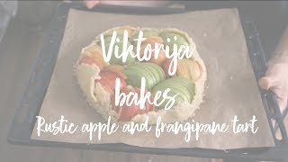 Viktorija bakes  Apple and Frangipane tart [upl. by Giverin125]