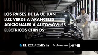 Los países de la UE dan luz verde a aranceles adicionales a automóviles eléctricos chinos [upl. by Thisbee579]