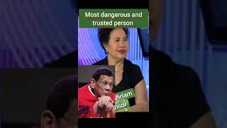 MIRIAM SANTIAGO TALK STRAIGHT ABOUT TATAY DIGONG DUTERTE  tataydigong miriamdefensorsantiago [upl. by Nosam]