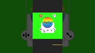 Create green screen subscribe button from inshot app  short video  t for tip [upl. by Christine]