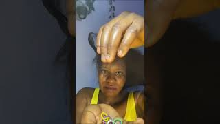 How to crisscross 4c natural hair naturalhair crisscross vlog howto [upl. by Pierette]