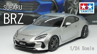 SUBARU BRZ 124 scale TAMIYA [upl. by Bullock886]