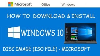 How to Free Download Windows 10 ISO File Direct from Microsoft [upl. by Enileqcaj]