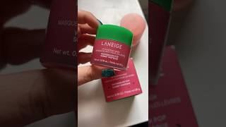 New Laneige Lip Sleeping Mask in Watermelon Pop 🫶 [upl. by Ahsikad]