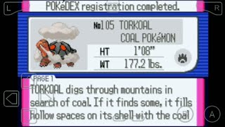 105 Where to Find Torkoal in Pokemon Ruby [upl. by Burleigh]