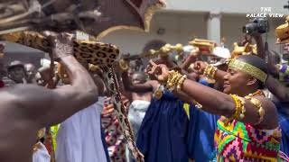 JUST IN Asantehene Displays Dancing Skills [upl. by Annirok]