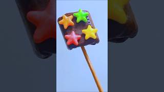 Dairy milk chocolate 🍫 amp star ⭐ Gems Chocolate Popsicle shorts youtubeshorts dairymilk Gems [upl. by Connors]