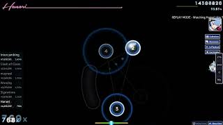 osu TUYU  Namikare Withering Tears HR 9961 Choke 601pp [upl. by Assirrem283]