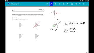 Vraag 04 2015 Juli fysica Arts  Tandarts toelatingsexamen [upl. by Even31]