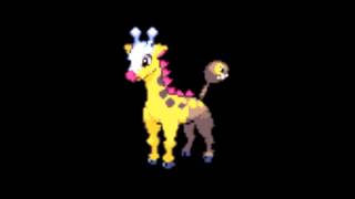 Pokemon Cries  203 Girafarig [upl. by Annaert]