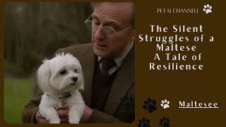 The Silent Struggles of a Maltese A Tale of Resilience🐶shots dog ai [upl. by Nata]