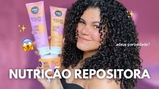 Testei a Linha Salon Line Nutrição Repositora Funciona Mesmo Resenha Completa [upl. by Dorr616]