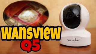 IP Camera Wansview Q5  Economica con tante funzioni Recensione e Configurazione [upl. by Alocin]