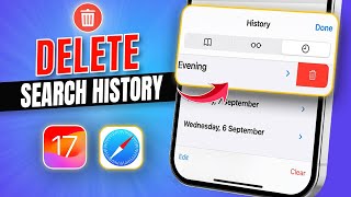 How To Delete Search History in Safari on iPhone  Clear Safari Browsing History [upl. by Gudrun434]