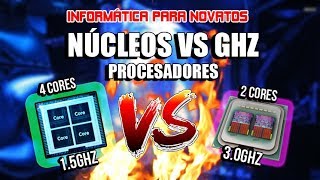 Informática para novatos Núcleos vs GHz  Bien explicado [upl. by Audi]