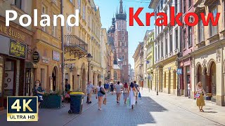 Krakow Poland 🇵🇱 4K Old Town Walking Tour [upl. by Brownson190]