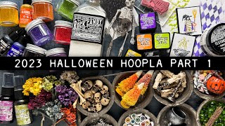 2023 Tim Holtz Halloween Hoopla Part 1 [upl. by Skiba107]