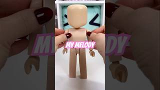 My Melody Avastars Doll Dressing asmr roblox doll [upl. by Annaohj]