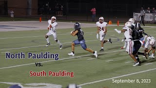 North Paulding Wolfpack vs South Paulding 2023 High School Football [upl. by Buyse]