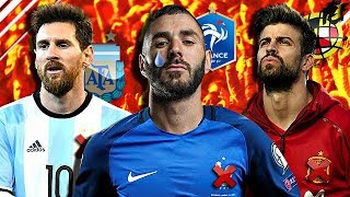 LES 5 FOOTBALLEURS REJETÉS DE LEUR SÉLECTION NATIONALE  🚫 [upl. by Aliek]