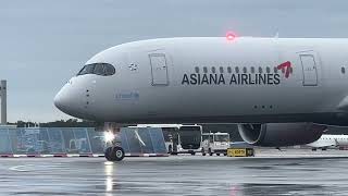 Frankfurt Airport Plane spotting 2024  Air India  Aisana Airbus 350 [upl. by Ernestus]