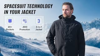 SpacePeak Aerogel Insulated 3in1 Jacket with 20 Pockets [upl. by Balough]