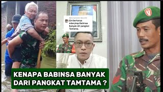 KENAPA BABINSA BANYAK DARI PANGKAT TAMTAMA [upl. by Ylrehs548]