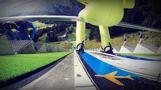 FRENCHIES IN SWITZERLAND  Ski jumping Kandersteg [upl. by Fawcett]