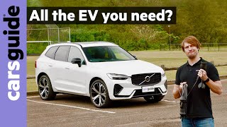 2023 Volvo XC60 Recharge plugin hybrid review A luxury PHEV SUV  inc EV range test [upl. by Maher]