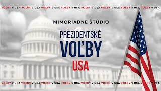 MIMORIADNE ŠTÚDIO Prezidentské voľby USA [upl. by Christianson119]