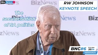 BNC6 RW Johnson  SA voters maturing jobs electricity water now matter most [upl. by Mailliw]