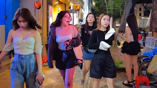 Explore Ho Chi Minh City Nightlife  Vietnam Walking Tour [upl. by Adiene]