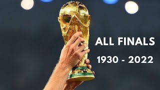 World Cup Finals 1930  2022 🏆 All Goals [upl. by Nidroj47]