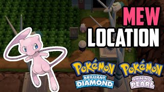 How to Get Mew  Pokémon Brilliant Diamond amp Shining Pearl [upl. by Fisuoy]