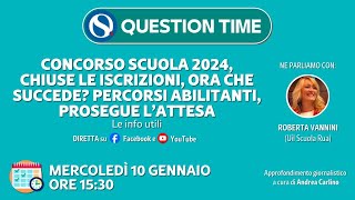 Concorso scuola 2024 si chiudono le iscrizioni ora che succede Attesa sui percorsi abilitanti [upl. by Collayer]