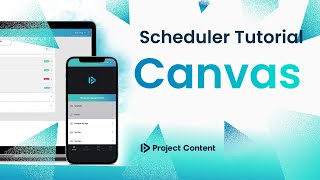 Scheduler Tutorial  Canvas [upl. by Dolora]