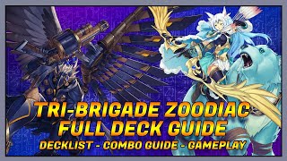 TriBrigadeZoodiac Combos InDepth Decklist amp Combo Guide [upl. by Ycnej379]