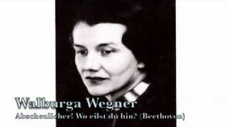 Walburga Wegner  Abscheulicher Wo eilst du hin  Fidelio Beethoven [upl. by David]