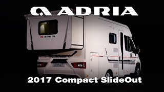 2017 Adria Compact Slideout Image video [upl. by Yrral]