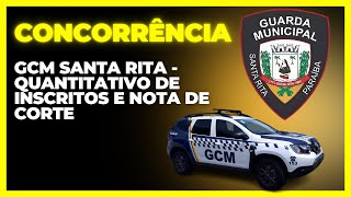 GCM santa rita  quantitativo de inscritos e concorrência [upl. by Ilamad]