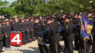 Community gathers for final farewell to police officer Mohamed Said [upl. by Orlena]