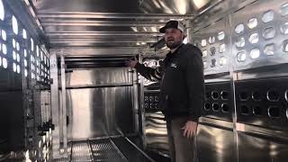 7x24 Wilson Livestock Trailer walk around [upl. by Enelaj486]