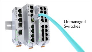 Industrial Unmanaged Switches Phoenix Contact FL SWITCH 1000 — Allied Electronics amp Automation [upl. by Kapeed]